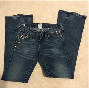 Rare 'True Religion' Women's Bejeweled Jeans Sz29